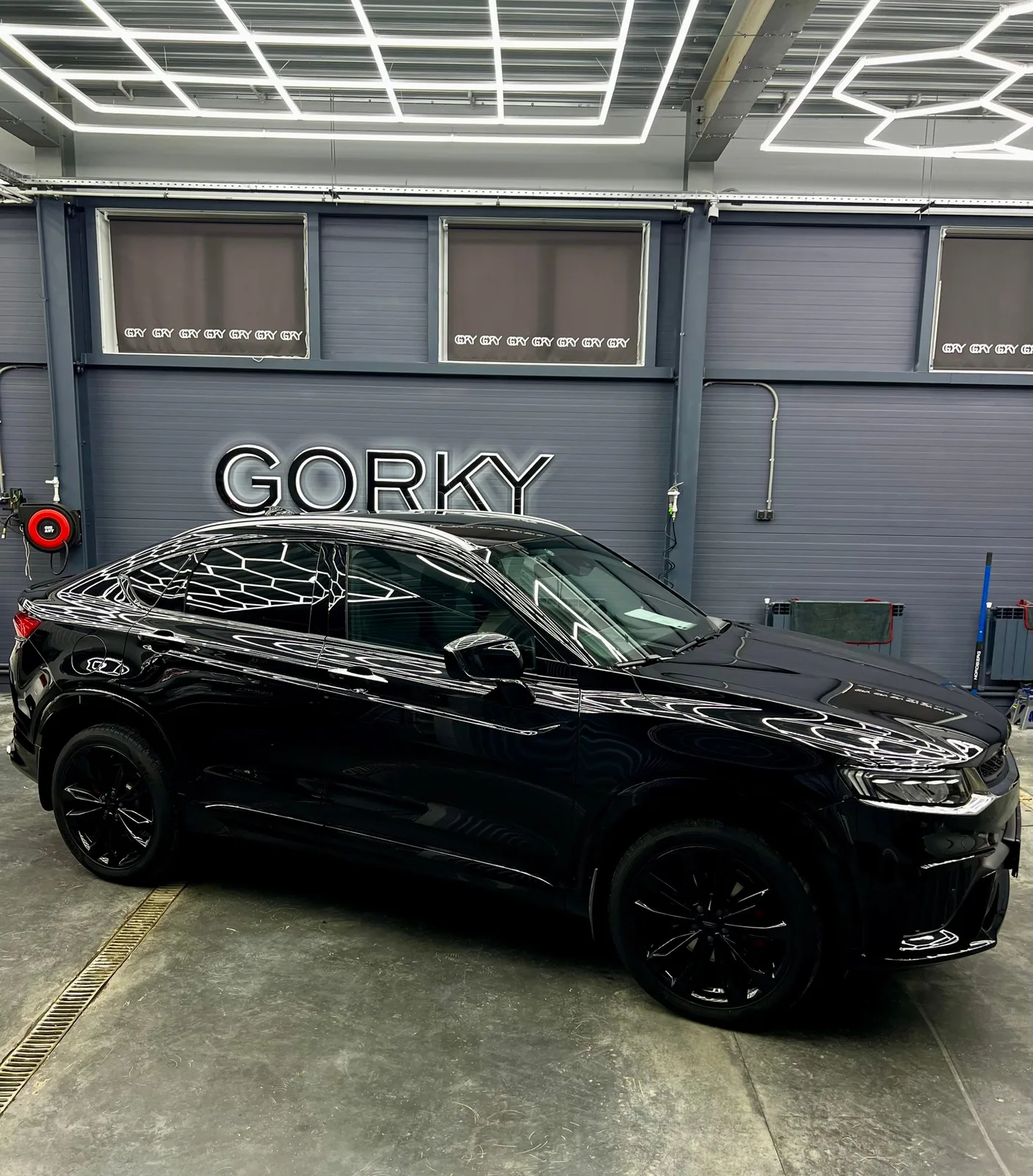 Geely Tugella после защитной оклейки в GORKY