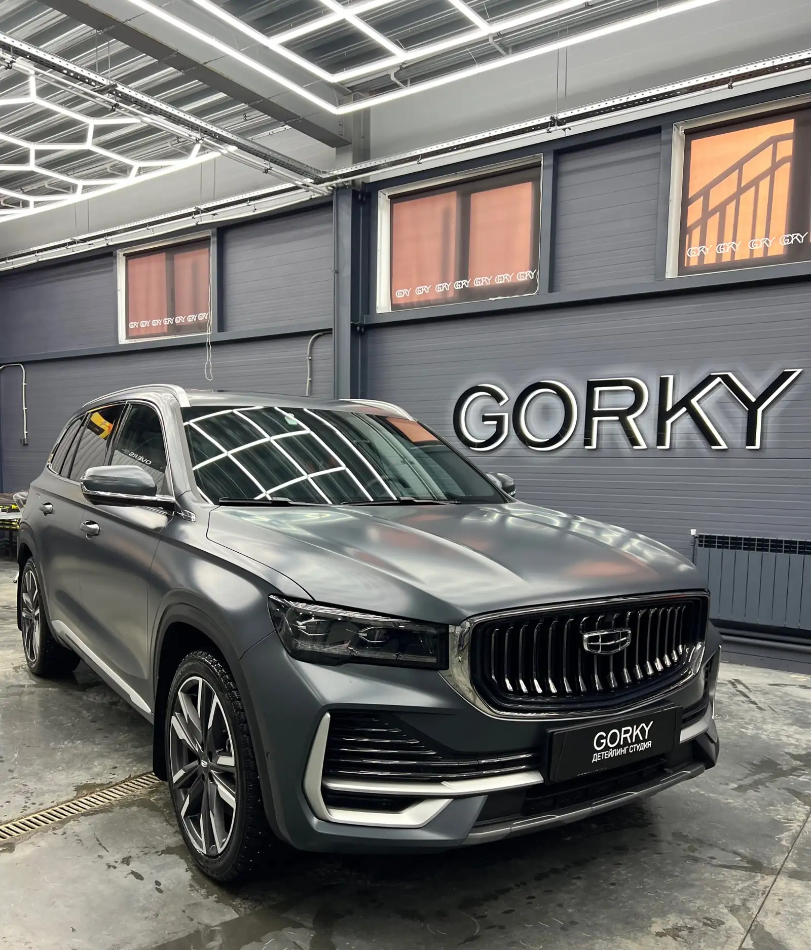 Geely Monjaro — Оклейка зон риска